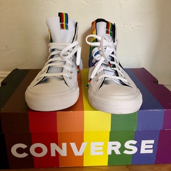 ChuckTaylor AllStar Pride High-top Sneakers - Picture 4 of 13